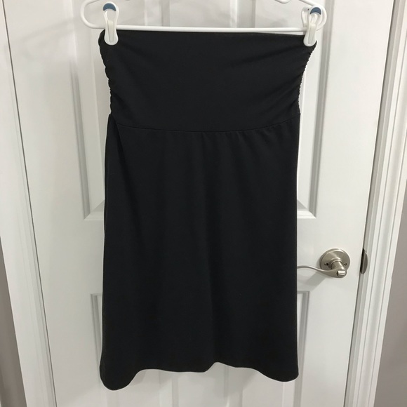 Black fold over skirt - Picture 2 of 4